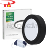 Đèn LED ốp trần tròn 6W viền đen 3 màu