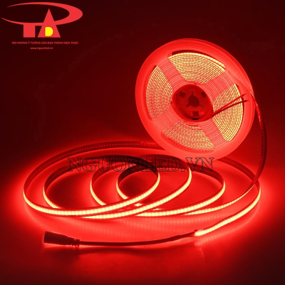 Đèn led dây COB 12V màu đỏ