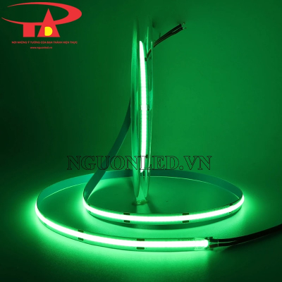 Đèn led dây COB 12V màu xanh lá