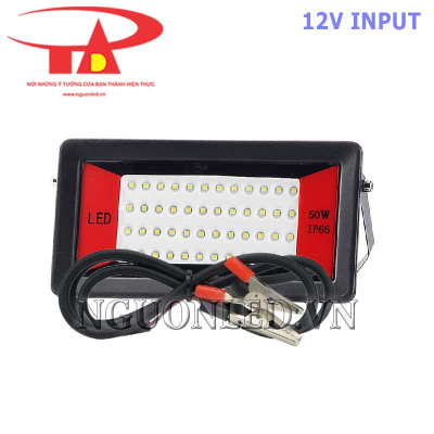 Đèn pha led 12V 50W loại mỏng